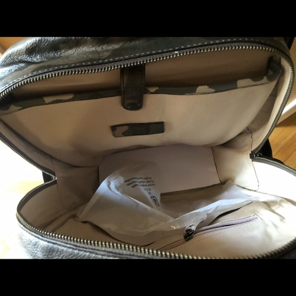 FRYE Leather Camo Backpack - Picture 9 of 10